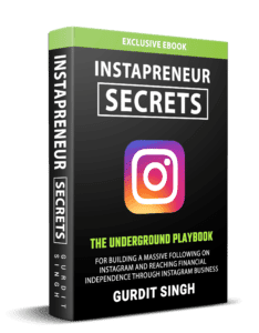 Instapreneur Secrets E-Book Cover
