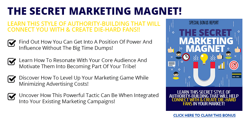The Click Engine Bonus - The Secret Marketing Magnet