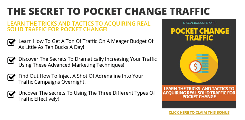 The Click Engine Bonus - The Secret to Pocket Change Traffic