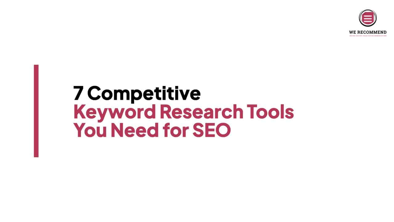 Featured Image for Keyword Research Tools