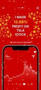 Gotrade Tesla Profit