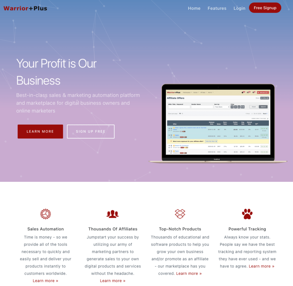 Warrior+Plus - Home Page