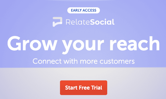 RelateSocial Review - Home Page