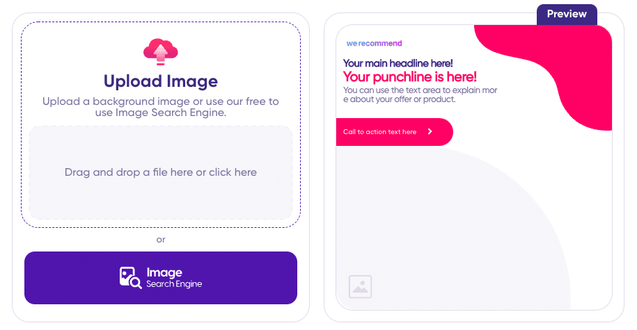 AdCreative AI Review - Upload Image