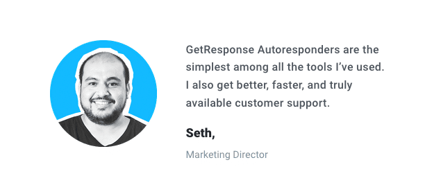 GetResponse Review - Autoresponder - Testimonials