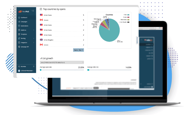 NeoMail Review - Report and Analytics