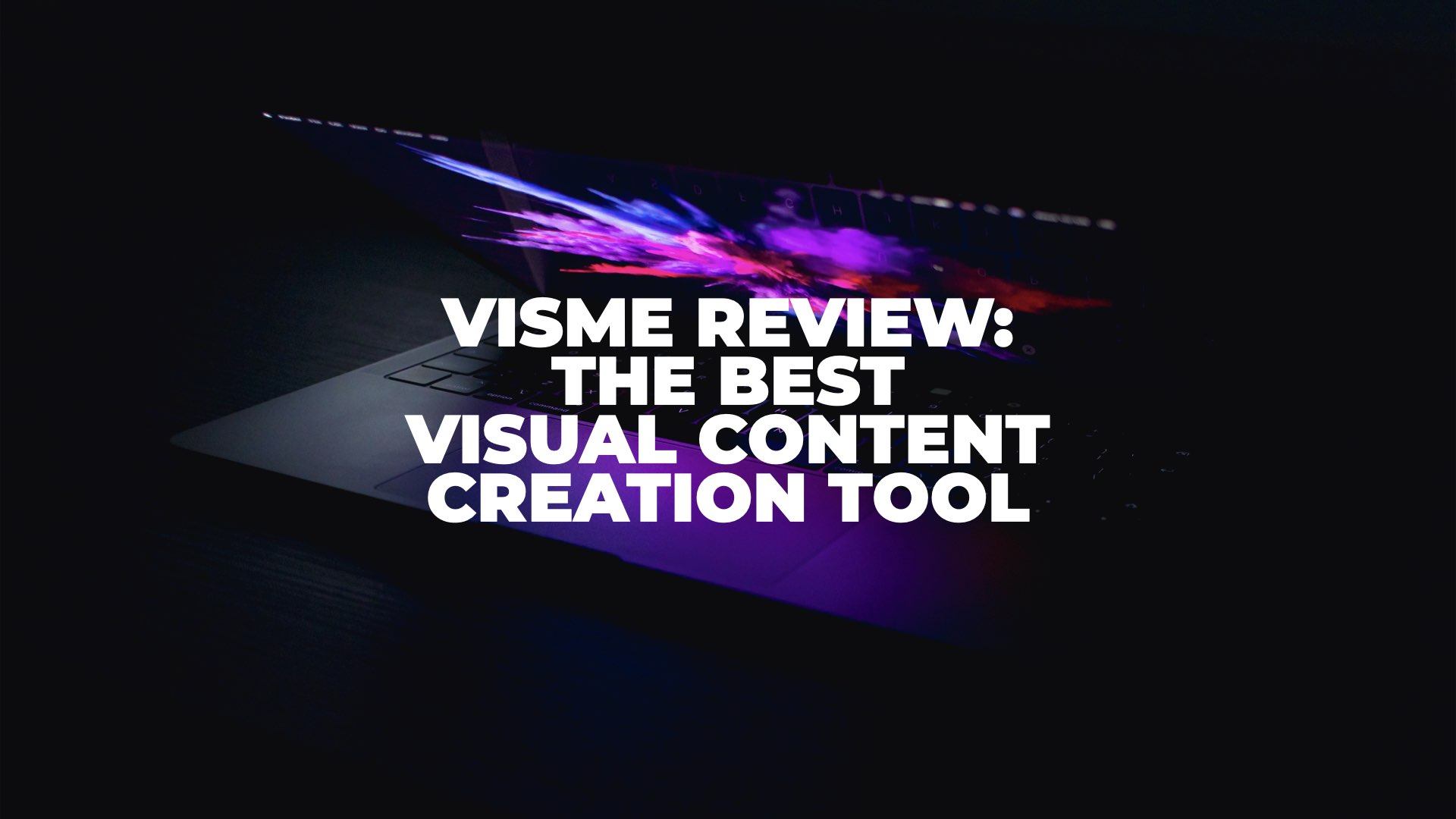 Visme Review - Featured Image