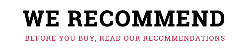 We Recommend
