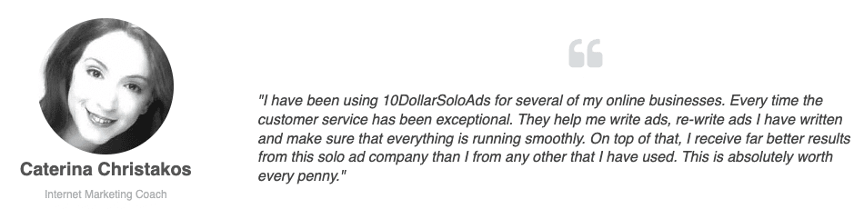 10DollarSoloAds Review - Testimonial