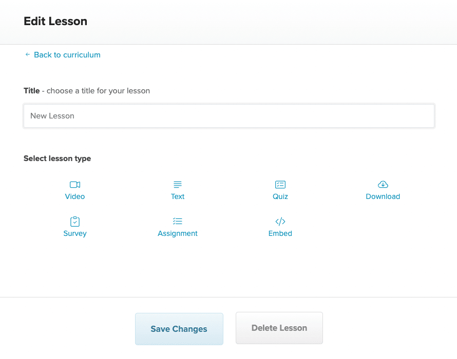 How to Create an Online Course With Payhip - Create a New Lesson