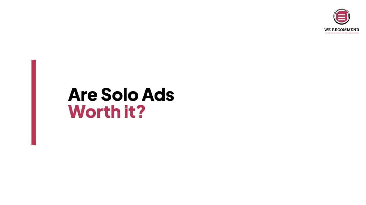 Featured Image for Are Solo Ads Worth it
