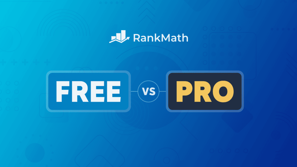 Rank Math Free vs Pro