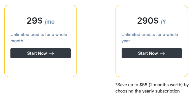 Typli AI Pricing