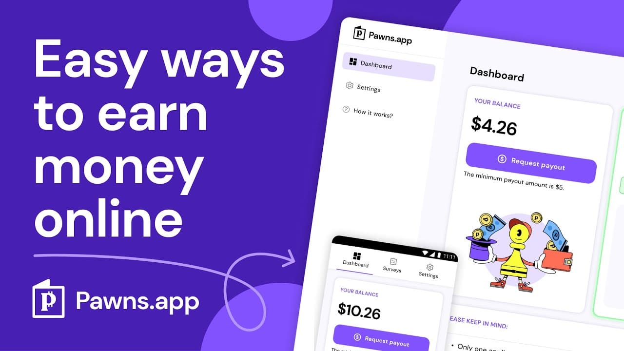 Pawns.app: A legit way to earn passive income online?