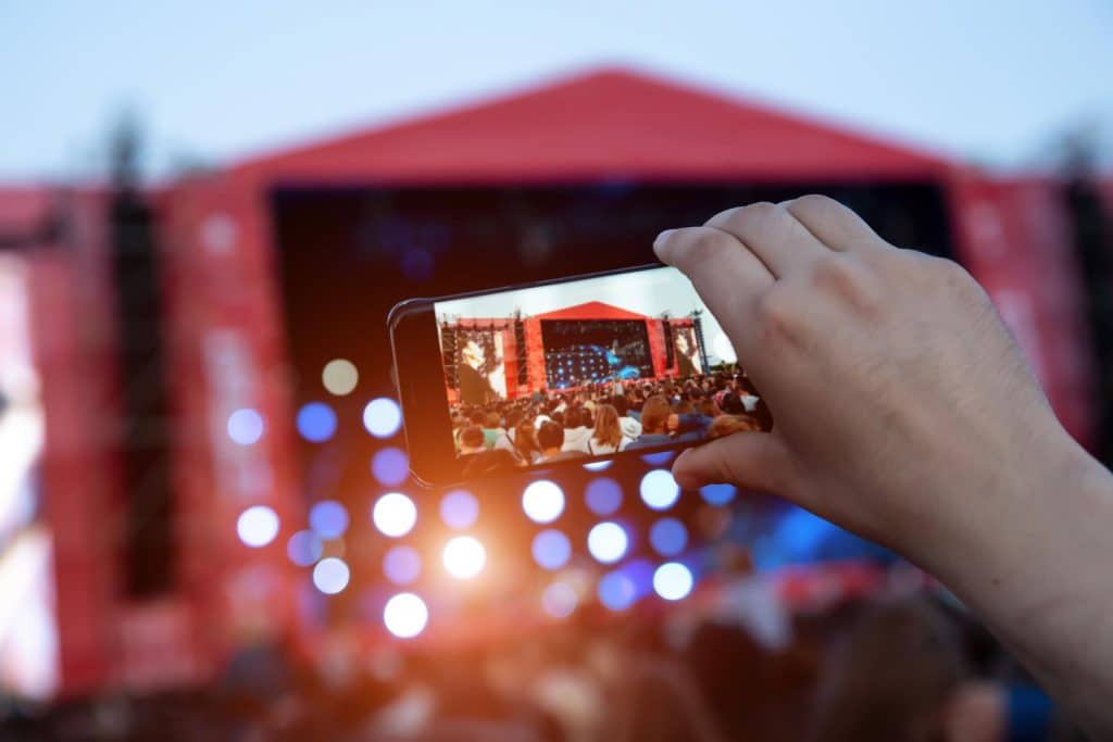 jazz festival in Canada packed with people