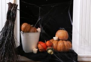 pumpkins for Halloween decoration ideas.