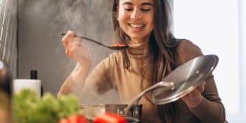 woman happy Best Kitchen Gadgets.